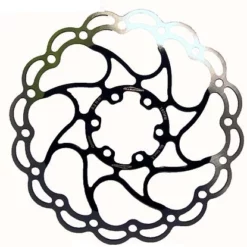 Alligator Aries Black 6 Loch 180mm Bremsscheibe