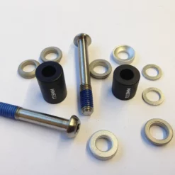 Avid XX CPS Disc Adapter Titanium Post/Post H. Rad 160mm