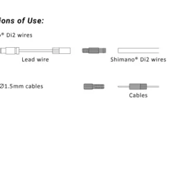 Birzman Internal Routing Kit Für Interne Kabelführung -Günstiges fahrraogriffen Geschäft birzman internal routing kit 8