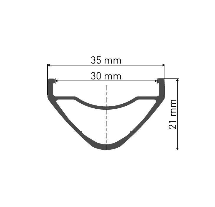 DT Swiss EX 511 27.5" 32 Loch Felge 4 DT Swiss EX 511 27.5" 32 Loch Felge – Bild 2