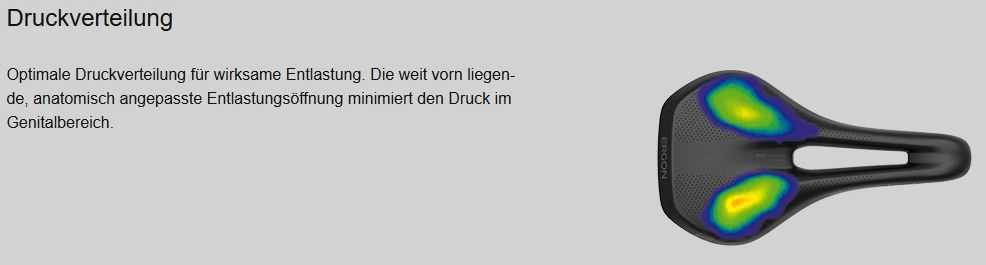 Ergon SMC Sport Gel Women Black S/M Sattel 9 Ergon SMC Sport Gel Women Black S/M Sattel – Bild 7