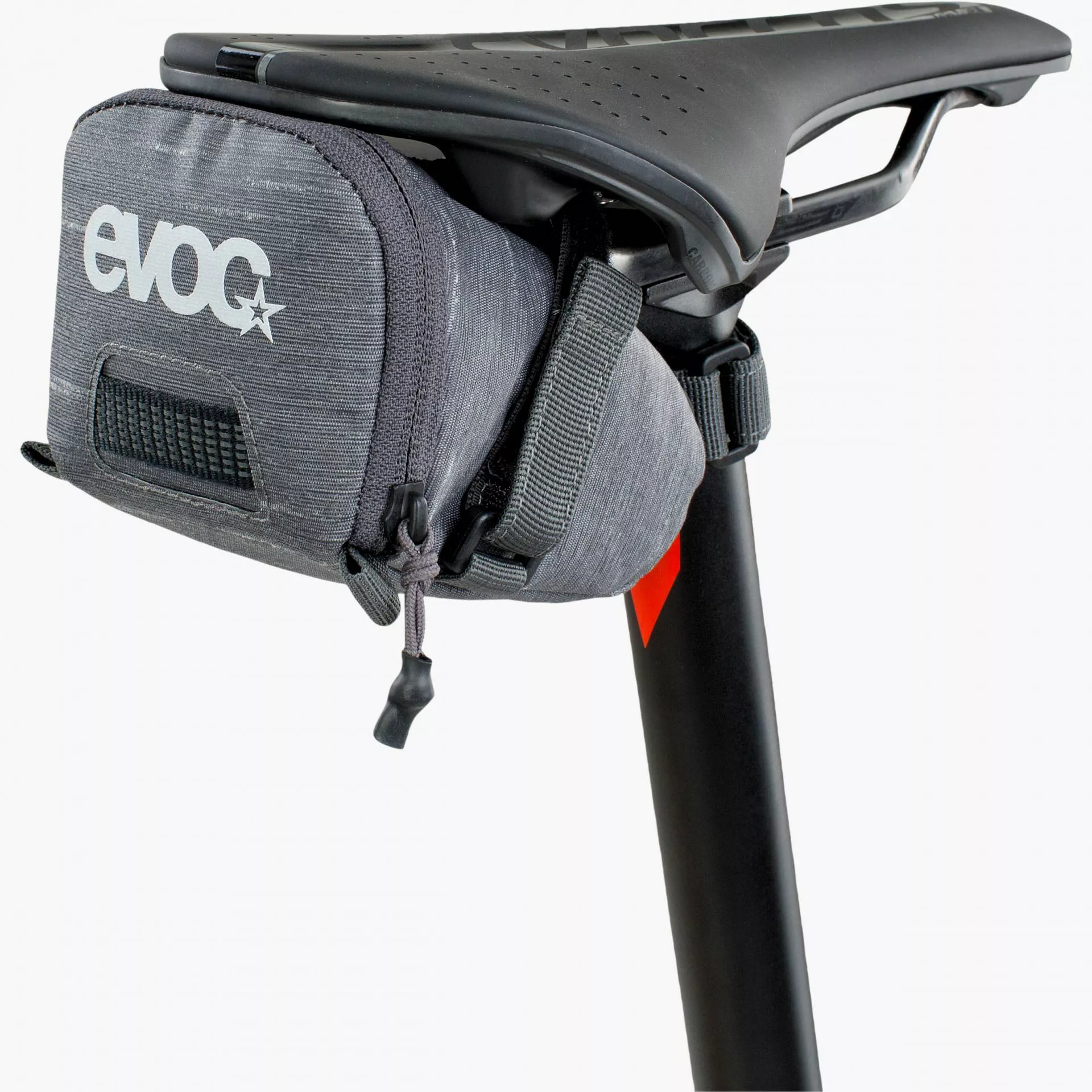 Evoc Seat Bag Tour 0.5l Satteltasche Carbon Grey 5 Evoc Seat Bag Tour 0.5l Satteltasche Carbon Grey – Bild 3