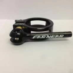 Far And Near QR Clamp Carbon-Alloy 31.8mm Schwarz Sattelstützenklemme