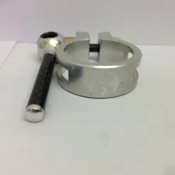 Far And Near QR Clamp Carbon-Alloy 31.8mm Silber Sattelstützenklemme -Günstiges fahrraogriffen Geschäft far and near qr clamp 31.8 silber 2