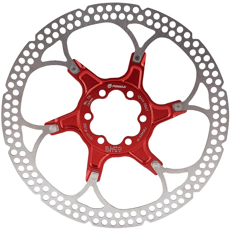 Formula R1R./R1/RX/RO/The One Bremsscheibe Rot 6 Loch 140mm 3 Formula R1R./R1/RX/RO/The One Bremsscheibe Rot 6 Loch 140mm