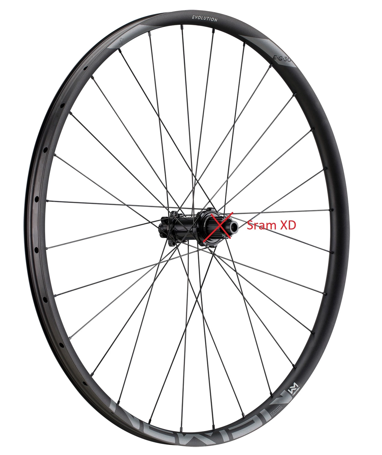 NEWMEN EVOLUTION SL E.G.30 29˝ Fade Straightpull 12x148mm Sram XD Laufrad Hinten 3 NEWMEN EVOLUTION SL E.G.30 29˝ Fade Straightpull 12x148mm Sram XD Laufrad Hinten