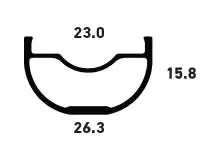 Notubes Crest MK3 27.5 Zoll 32 Loch Felge 6 Notubes Crest MK3 27.5 Zoll 32 Loch Felge – Bild 4