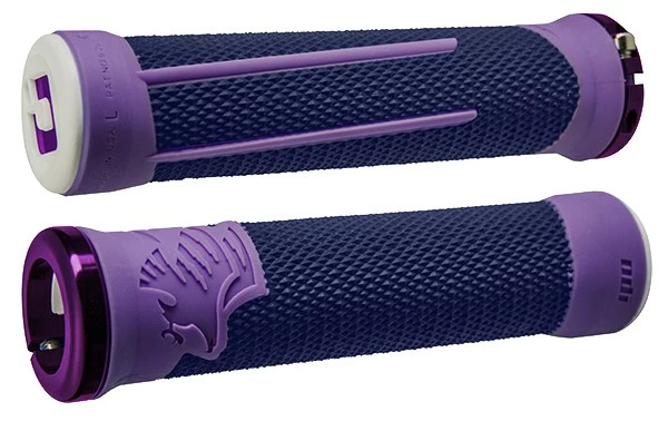 ODI Aaron Gwin AG-2 Signature Purple/blue Lenkergriffe 3 ODI Aaron Gwin AG-2 Signature Purple/blue Lenkergriffe