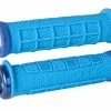 ODI Elite Pro Lock-ON Grips Cyan Blue Lenkergriffe