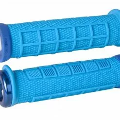 ODI Elite Pro Lock-ON Grips Cyan Blue Lenkergriffe