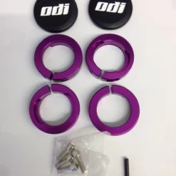 ODI Lock Jaw Clamps Klemmringe - Set Purple
