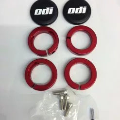 ODI Lock Jaw Clamps Klemmringe - Set Red