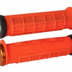 ODI Elite Pro Lock-ON Grips Fluorescent Orange Lenkergriffe