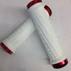 ODI Troy Lee Designs Signature Series Lock-On Grips White Lenkergriffe