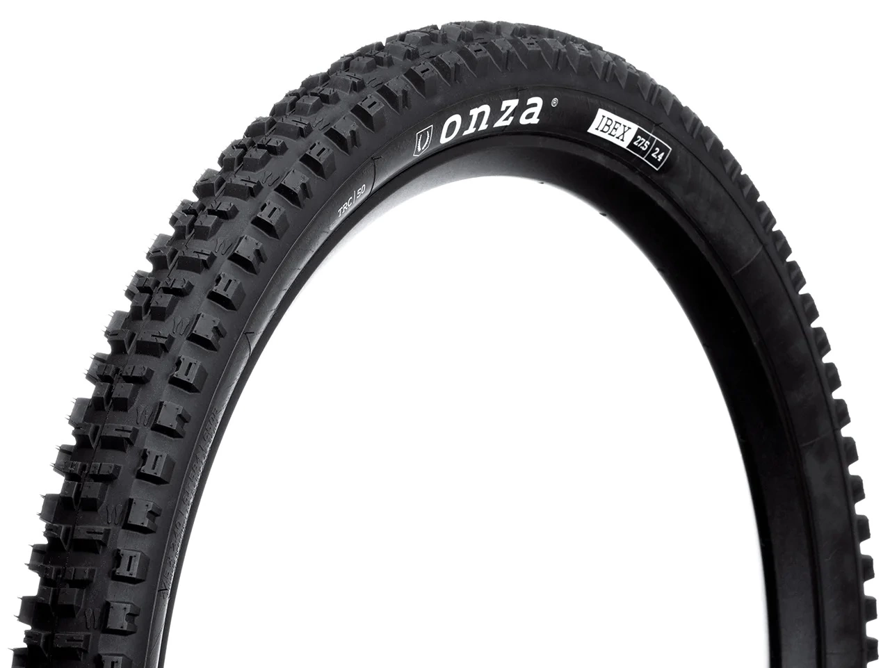Onza IBEX TRC Trail Casing Soft Compound 50 60 TPI Tubeless Ready Black 27.5x2.40 Reifen 3 Onza IBEX TRC Trail Casing Soft Compound 50 60 TPI Tubeless Ready Black 27.5x2.40 Reifen