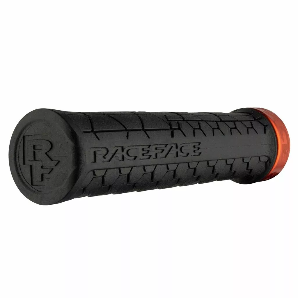 Race Face Getta Grip Lock-On 30mm Black/orange Lenkergriffe 3 Race Face Getta Grip Lock-On 30mm Black/orange Lenkergriffe