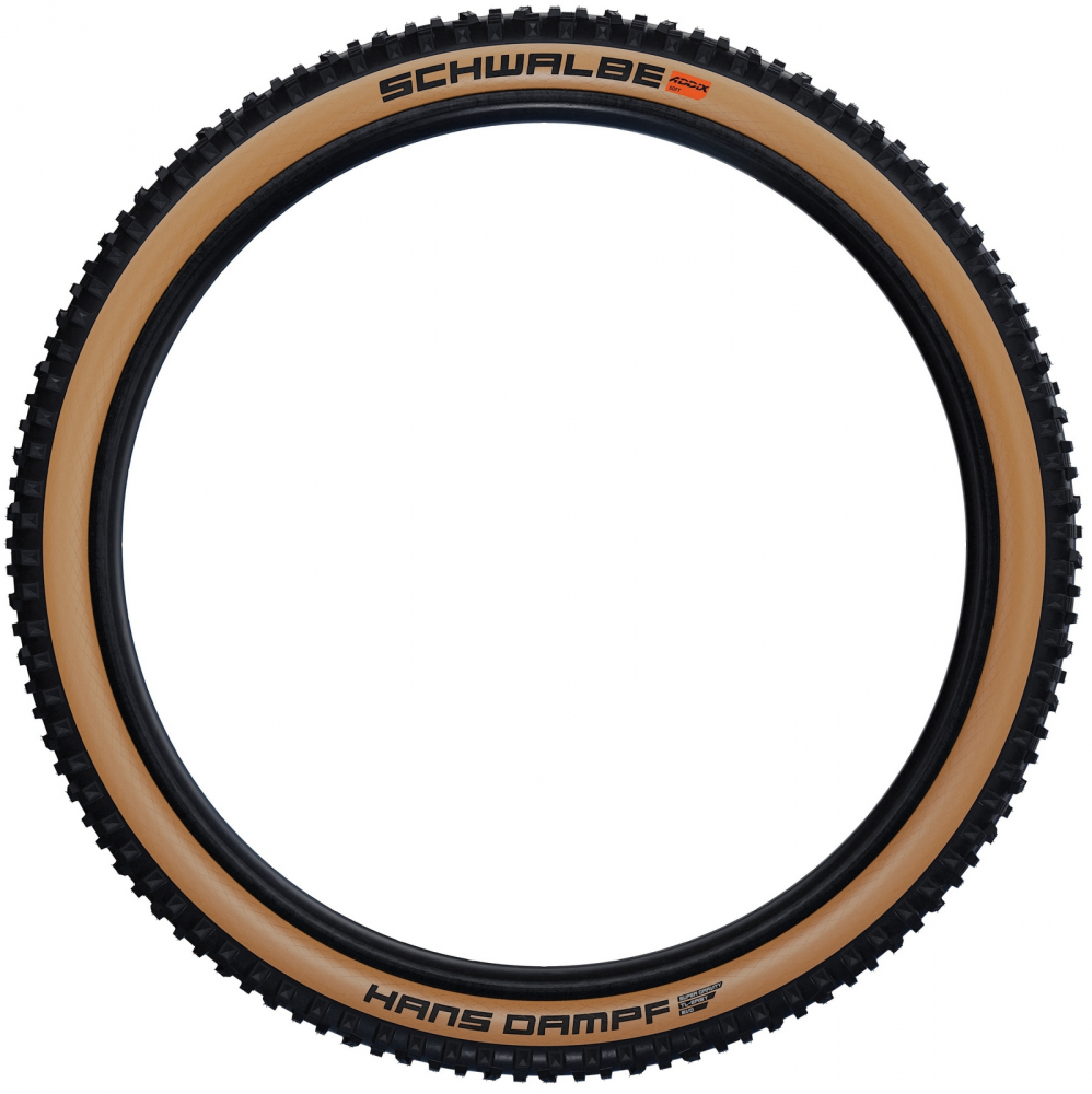 Schwalbe Hans Dampf Addix Soft Super Trail SnakeSkin Tubeless Easy E-25 Bronze Skin 27.5x2.60 Reifen 5 Schwalbe Hans Dampf Addix Soft Super Trail SnakeSkin Tubeless Easy E-25 Bronze Skin 27.5x2.60 Reifen – Bild 3