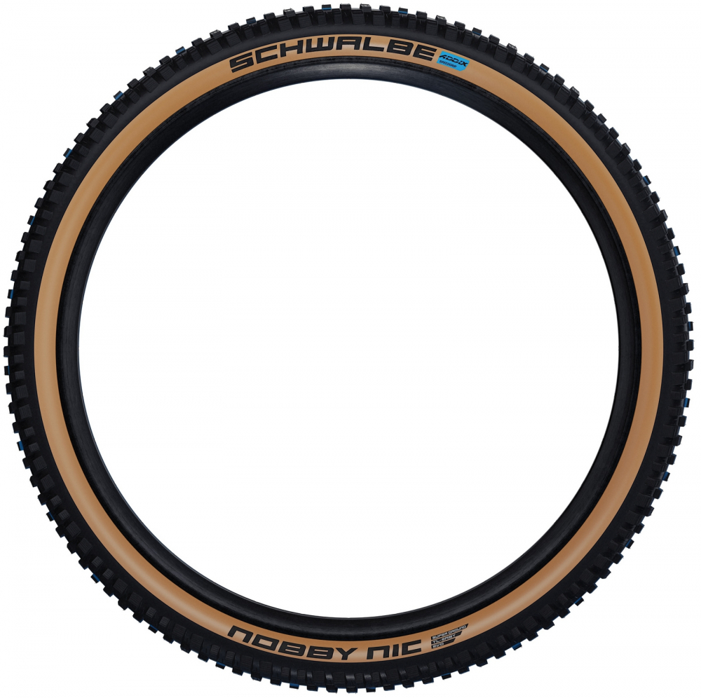 Schwalbe Nobby Nic Addix Speedgrip Super Ground SnakeSkin Tubeless Easy E-50 Bronce Sidewall 29x2.4 Reifen 6 Schwalbe Nobby Nic Addix Speedgrip Super Ground SnakeSkin Tubeless Easy E-50 Bronce Sidewall 29x2.4 Reifen – Bild 4