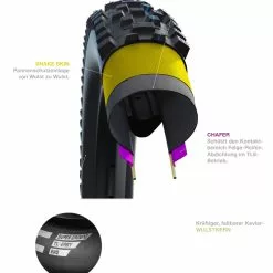 Schwalbe Nobby Nic Addix Speedgrip Super Trail SnakeSkin Tubeless Easy E-50 27.5x2.60 Reifen -Günstiges fahrraogriffen Geschäft schwalbe super ground 0 14730 4