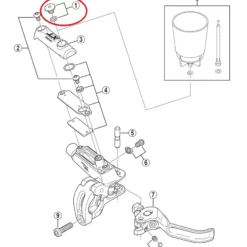 Shimano XT BL-M785 Entlüftungsschraube Mit O-Ring