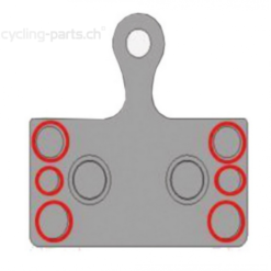 Shimano XTR/XT/SLX G04S Bremsbeläge -Günstiges fahrraogriffen Geschäft shimano g04s bremsbelaege 1