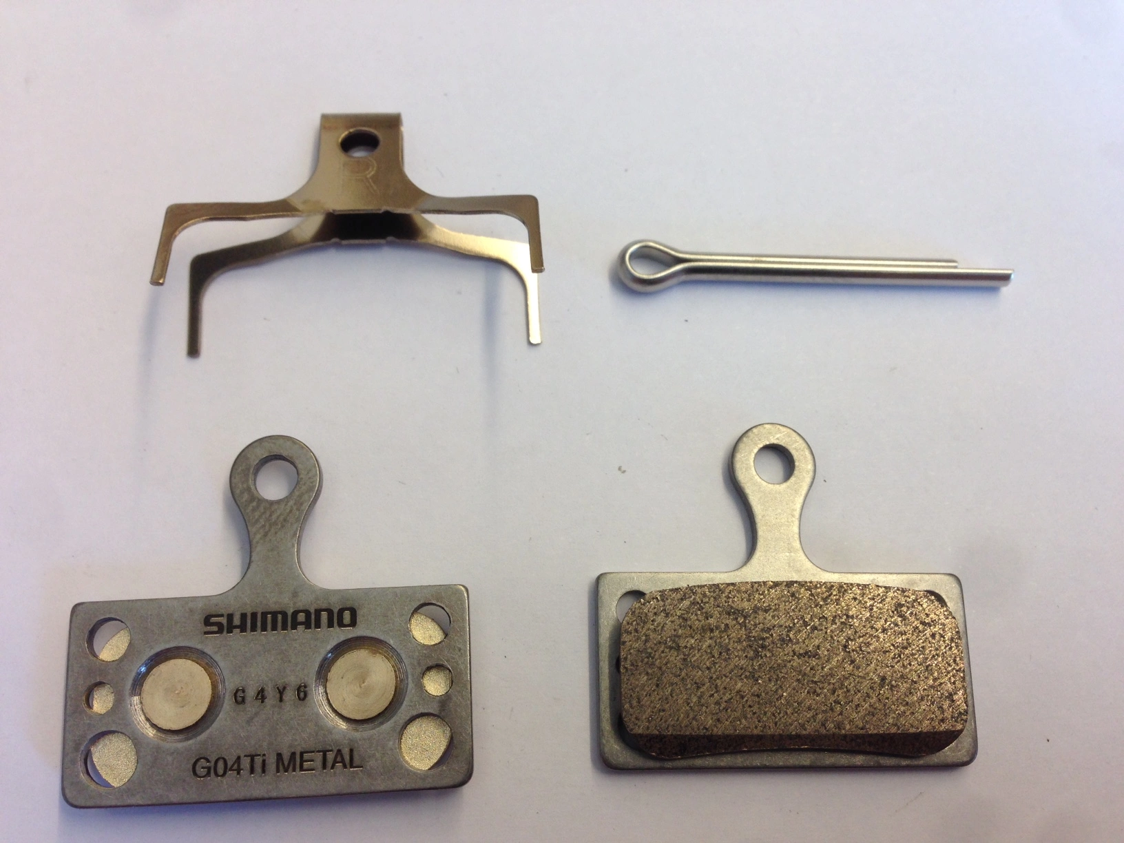 Shimano XTR/XT/SLX G04TI Bremsbeläge 3 Shimano XTR/XT/SLX G04TI Bremsbeläge