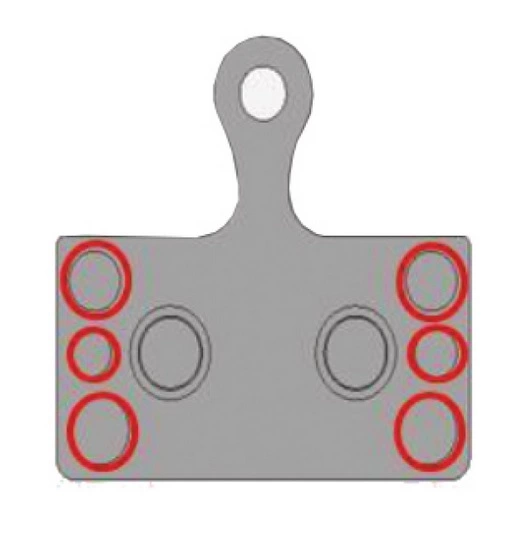 Shimano XTR/XT/SLX G04TI Bremsbeläge 4 Shimano XTR/XT/SLX G04TI Bremsbeläge – Bild 2