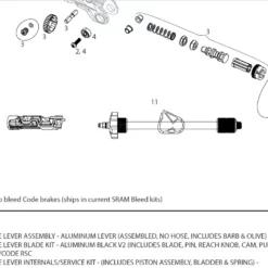 Sram Code RSC/Guide RSC/Guide Ultimate Bremshebel