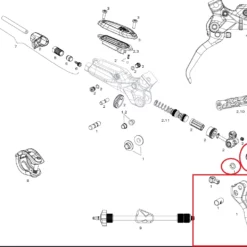 Sram G2 RSC Diffusion Black Bremshebel