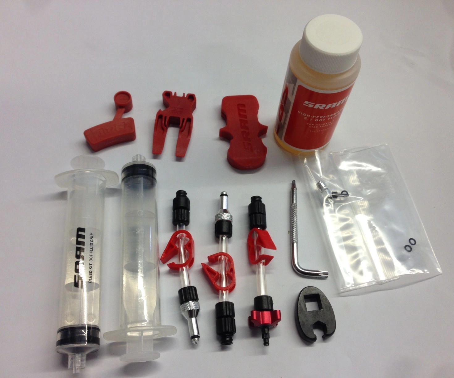 Sram-Avid Bleed Kit Ultimate/Level/XX/XO/Road Disc Entlüftungskit 3 Sram-Avid Bleed Kit Ultimate/Level/XX/XO/Road Disc Entlüftungskit