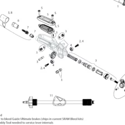 Sram Guide Ultimate Bremshebel