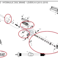 Sram Lever Internals/Service Kit Gen 2 Guide RSC/Ultimate/Code RSC Bremshebel