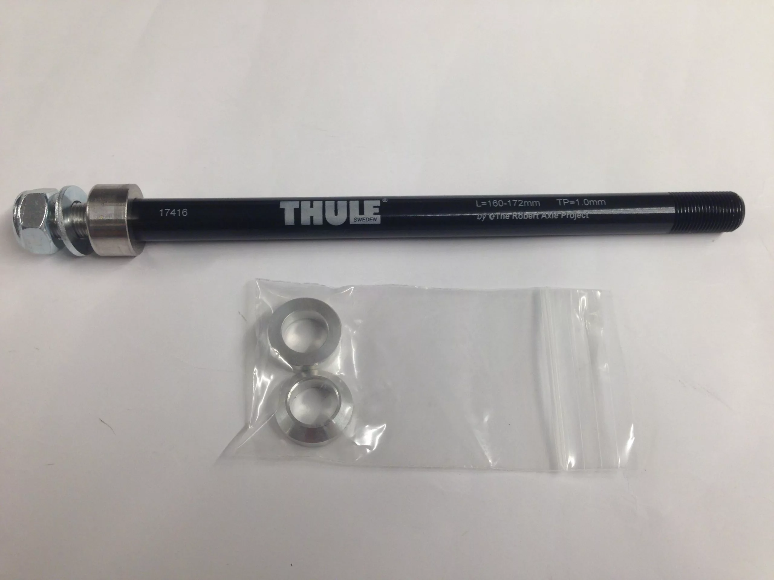 Thule Thru Axle Syntace Boost M12 X 1.0, Länge 160 - 172mm Steckachsen-Adapter 3 Thule Thru Axle Syntace Boost M12 X 1.0, Länge 160 - 172mm Steckachsen-Adapter
