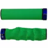 TMR Designs Imprint Grips Standard Grün/blau Lenkergriffe -Günstiges fahrraogriffen Geschäft tmr designs imprint grips gruen blau