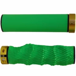 TMR Designs Imprint Grips Standard Grün/gold Lenkergriffe