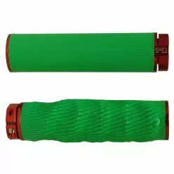 TMR Designs Imprint Grips Premium Grün/rot Lenkergriffe
