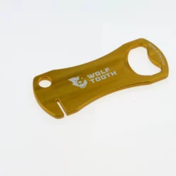 Wolf Tooth Bottle Opener With Rotor Truing Slot Gold